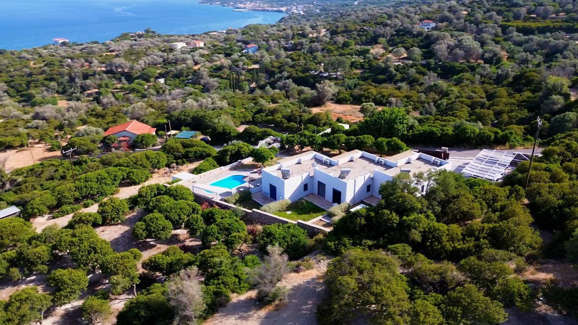 Mastiha Villas Ágios Aimilianós Buitenkant foto